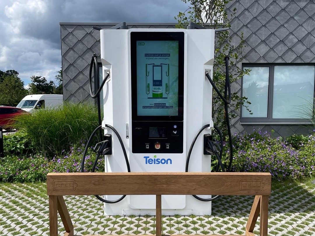 Teison DC ESS 120kW/186kWh battery integrated ev charging station installed in Belgium, 2026 Teison DC ESS 120kW/186kWh battery integrated ev charging station installed in Belgium, 2026