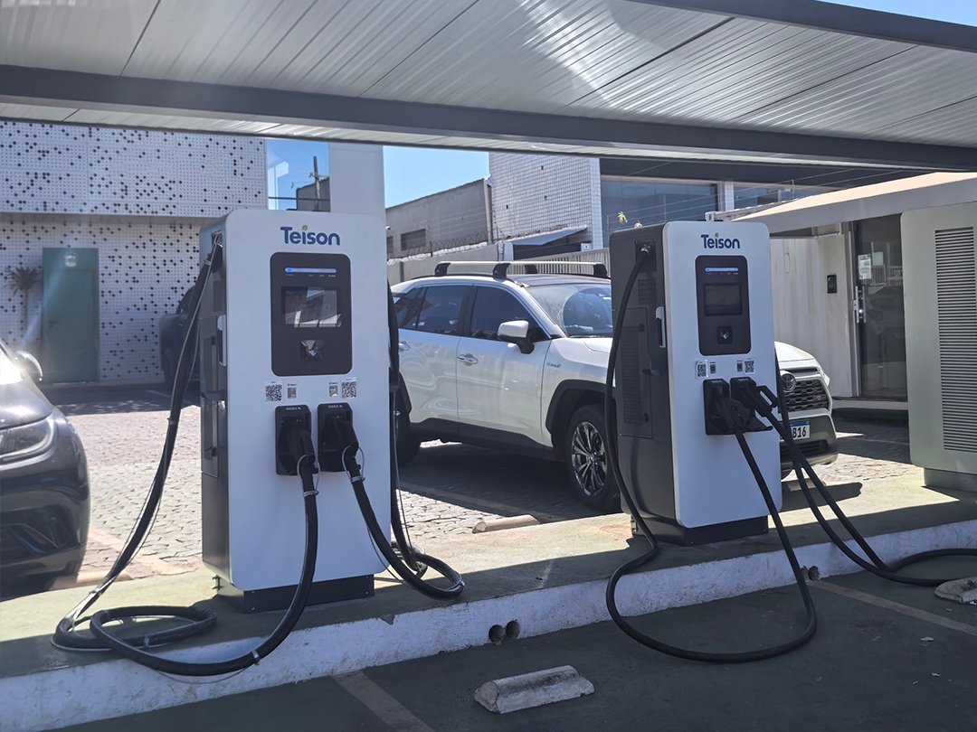 Teison DC PRO 180kW ev fast charging station installed in Brazil,2026 Teison DC PRO 180kW ev fast charging station installed in Brazil,2026
