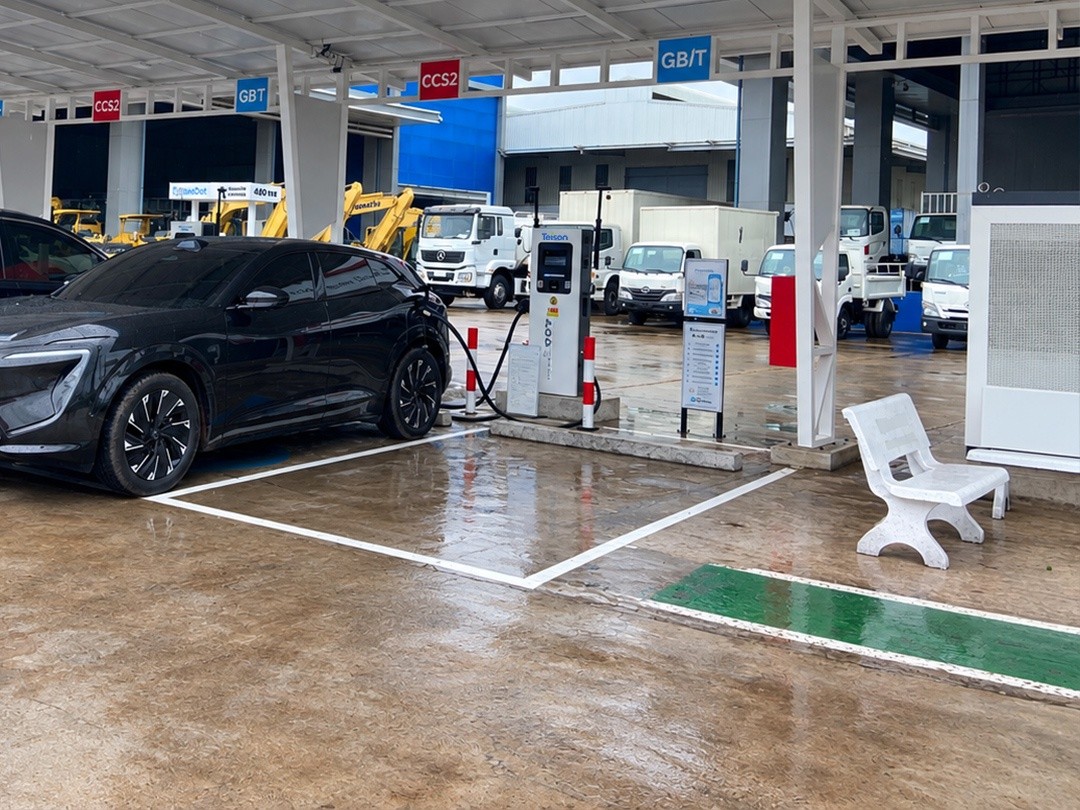 Teison DC Split 400kW Super Chargers installed in Thailand， 2026