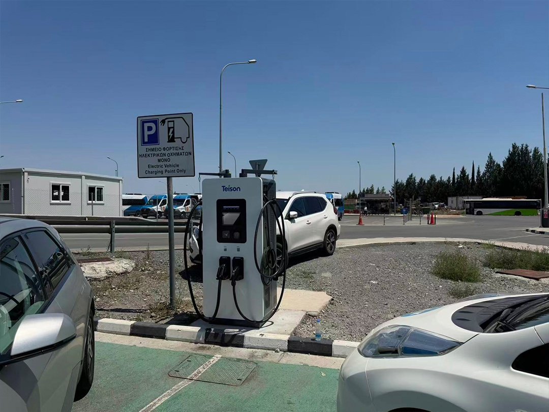 Teison DC Pro 120kW EV Chargers installed in Cyprus,2026 Teison DC Pro 120kW EV Chargers installed in Cyprus,2026