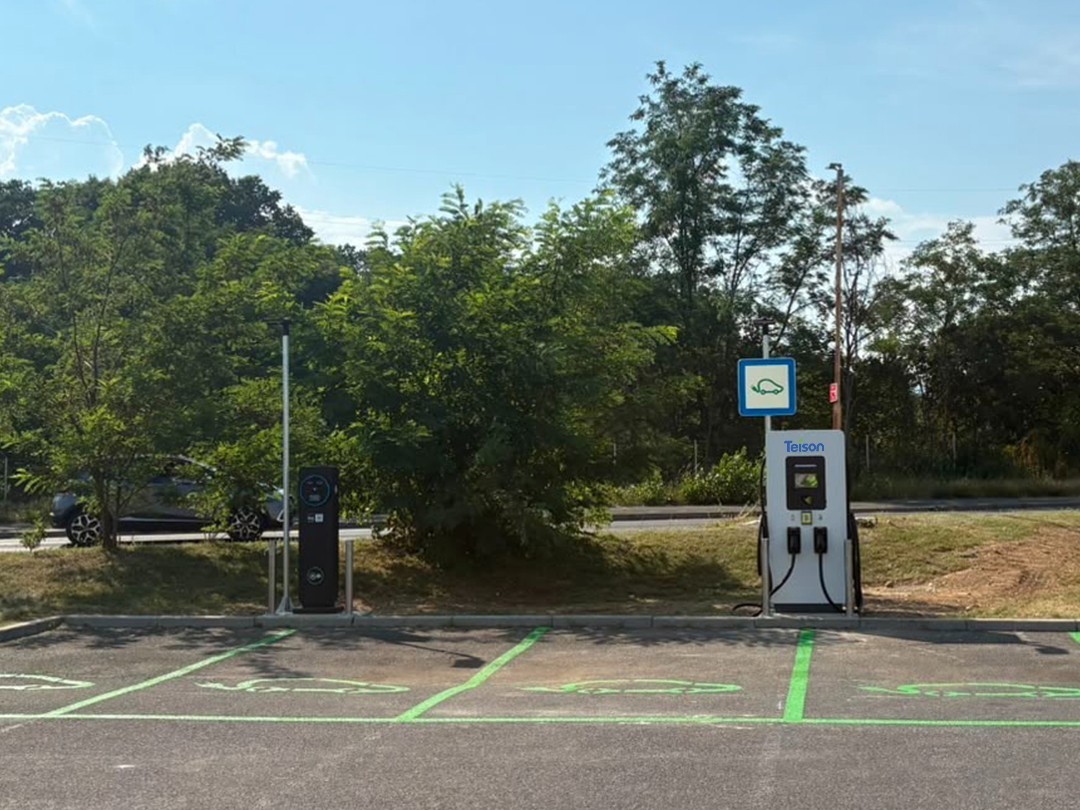 Teison DC PRO 120kW ev fast charging station installed in Slovenia，2026