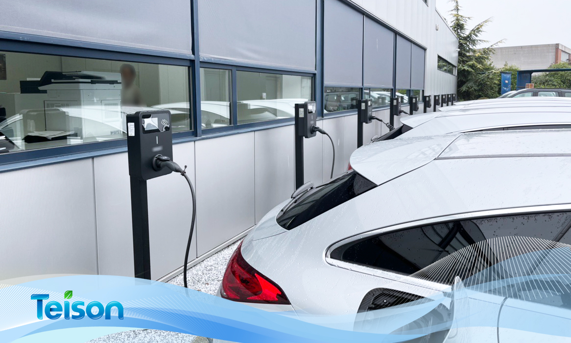 Teison Customize Design EV Charger Box is using in Belgium