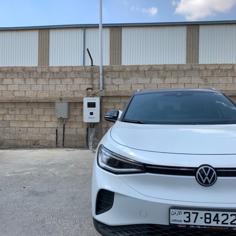 Teison 30KW DC FAST Charger Station Has Been Installed in Jordan