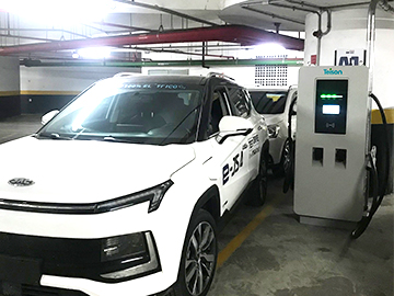 Teison 60KW 2Guns DC Fast Charger in Brazil, 2022