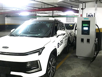 Teison 60KW 2Guns DC Fast Charger in Brazil, 2022 Teison 60KW 2Guns DC Fast Charger in Brazil, 2022