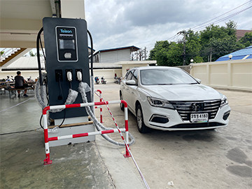Teison 180kw 3Guns DC Fast Charger in Thailand, 2022
