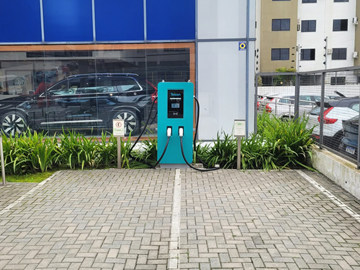 Teison 120kW 2Guns DC Fast Charger in Brazil, 2023
