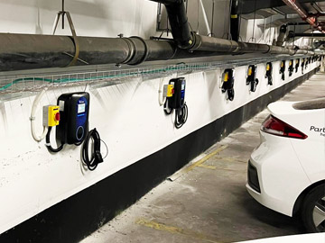 Teison 22kW AC OCPP Wallbox Charger in Brazil, 2023