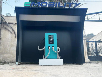 Teison 60kW 2Guns DC Charger Station in Palestine, 2023