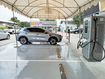 Teison 180kw 2Guns DC Fast Charger and OCPP Wallbox Charger in Thailand, 2023