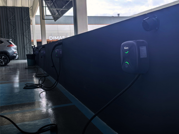 Teison 7KW AC Smart mini EV Wallbox with plug in Brazil, 2024