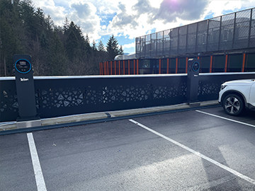 Teison Pedestal AC EV Charger dual Charging Connectors in Slovenia, 2024
