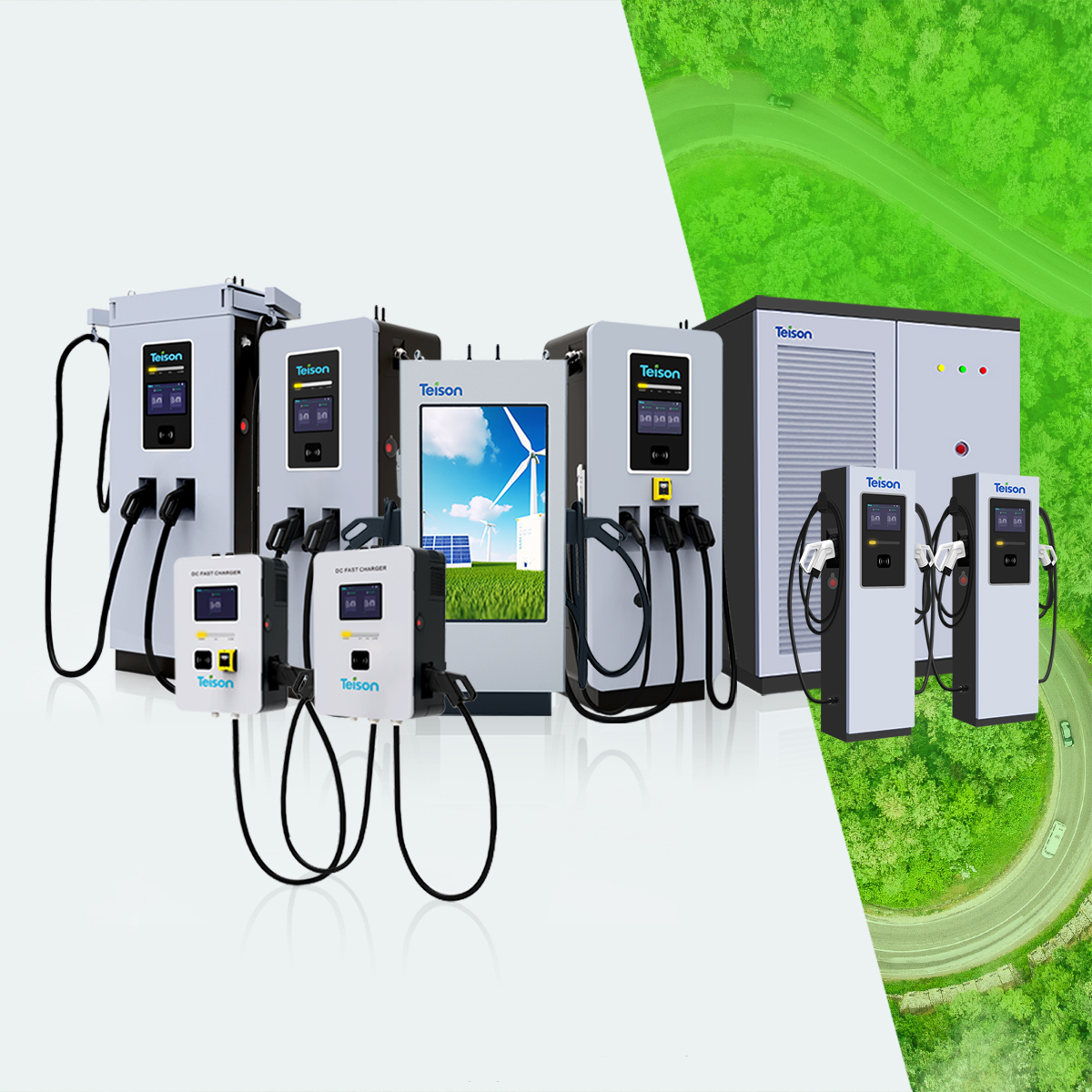 Teison High Power DC FAST Charging Products for Business