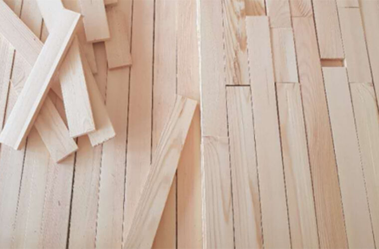 Mongolian Scotch Pine Rectangular Timber 18.50/23.00mm x 62 x 150~800 mm