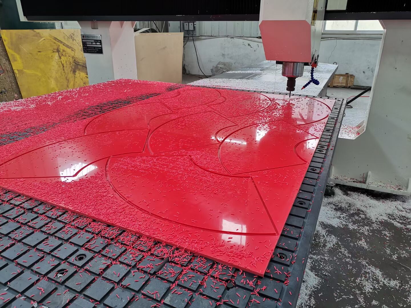 Hoja de UHMWPE rellena de molibdeno