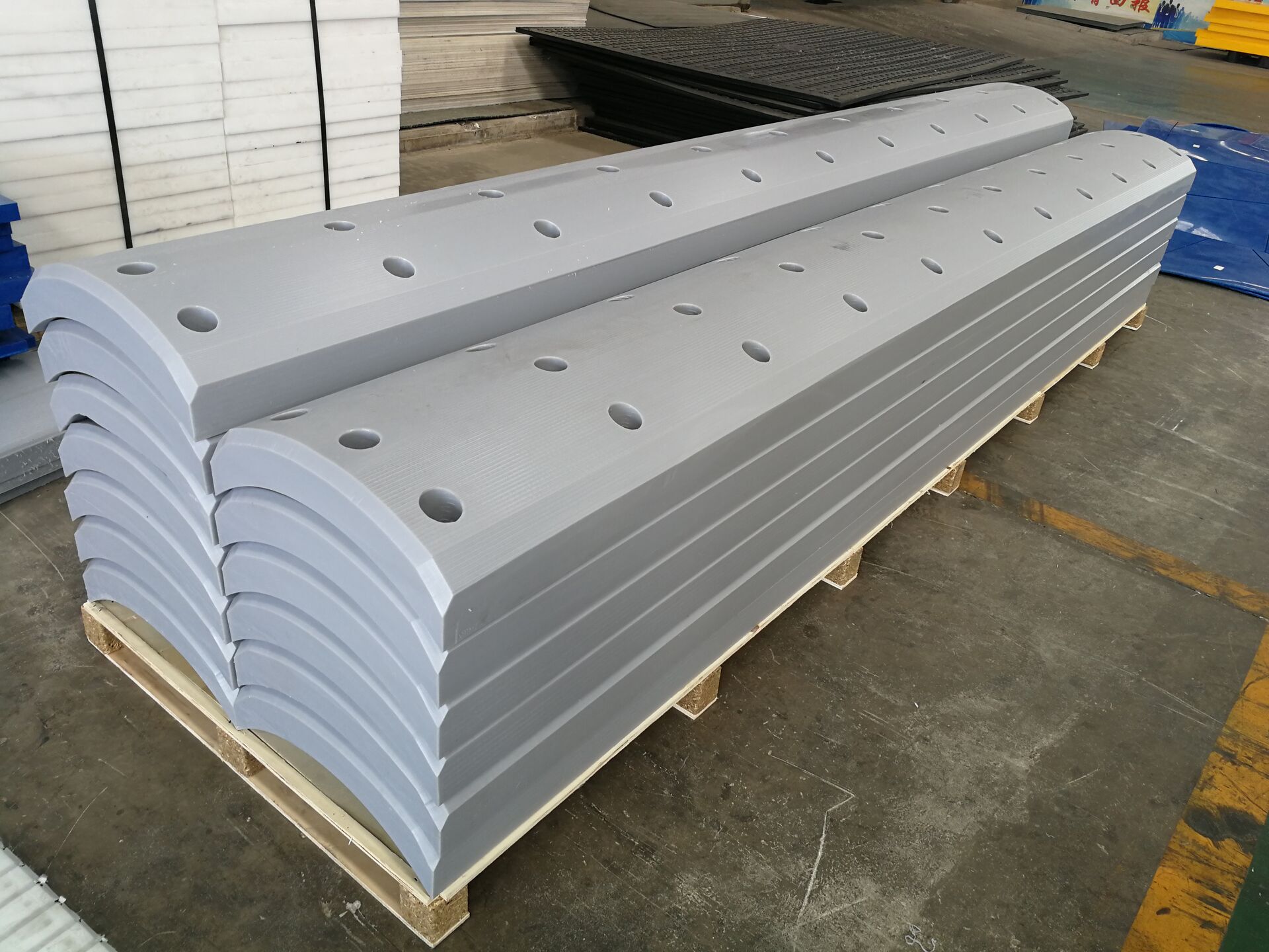 Almohadilla de defensa marina UHMWPE