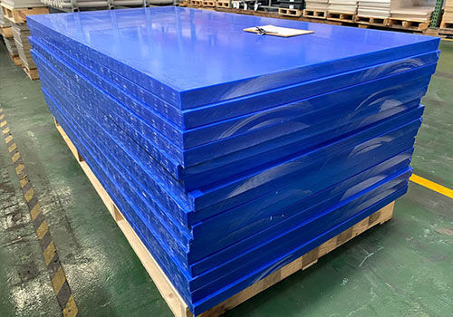 Lámina de UHMWPE rellena de vidrio