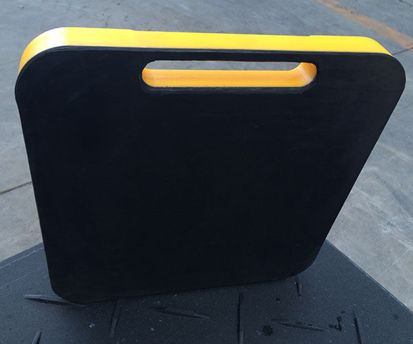 Almohadilla de estabilizador de grúa