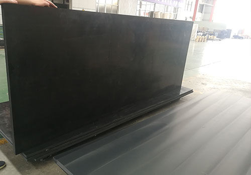 Hoja de UHMW reprocesada