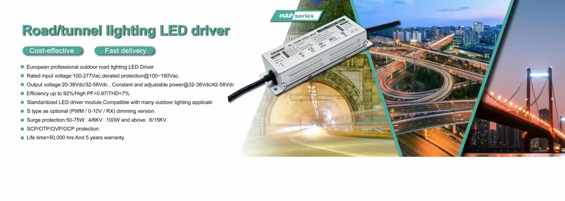 R&D strength of DONE led driver