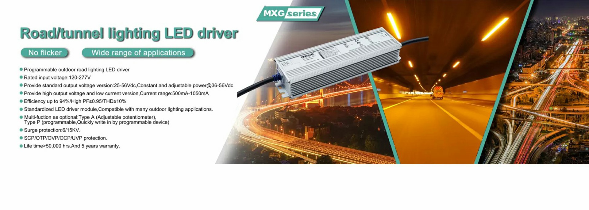 R&D strength of DONE led driver