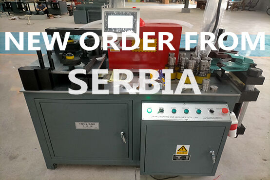 JPSK busbar machine for Serbia customer