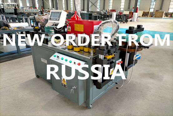 New Russian busbar machine order