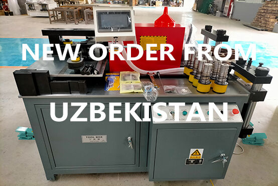 New busbar machine order from Uzbekistan