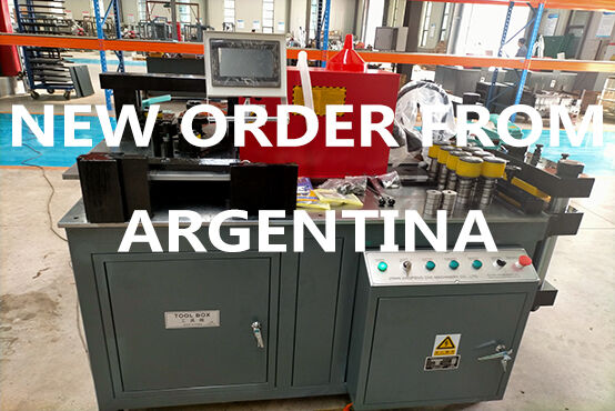 JPSK busbar machine for the Argentine customer