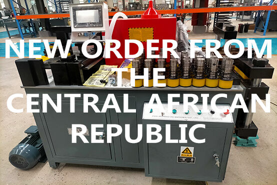 JPSK busbar machine order from the Central African Republic