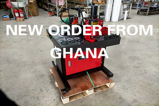 New busbar machine order from Ghana