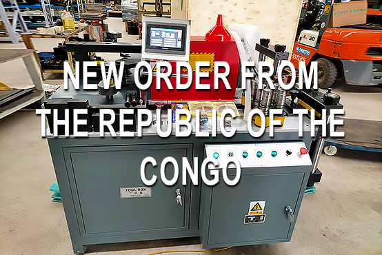 JPSK busbar machine order from the republic of the Congo
