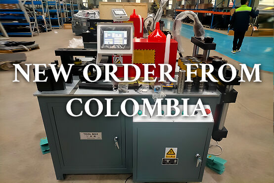Colombia new busbar machine order -- JPSK