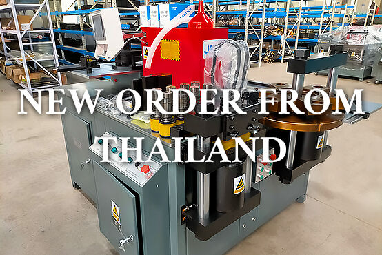 New busbar machine order from Thailand