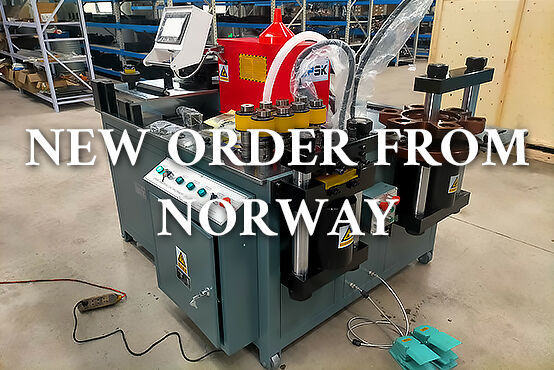 New busbar machine order from Norway