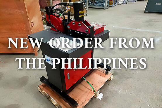 New busbar machine order from the Philippines