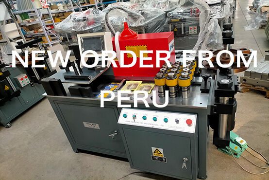 New busbar machine order from Peru