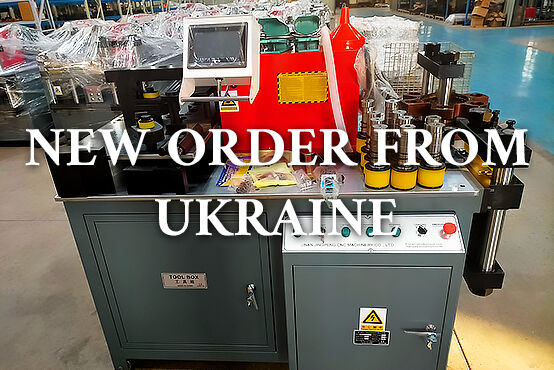 New busbar machine order from Ukraine