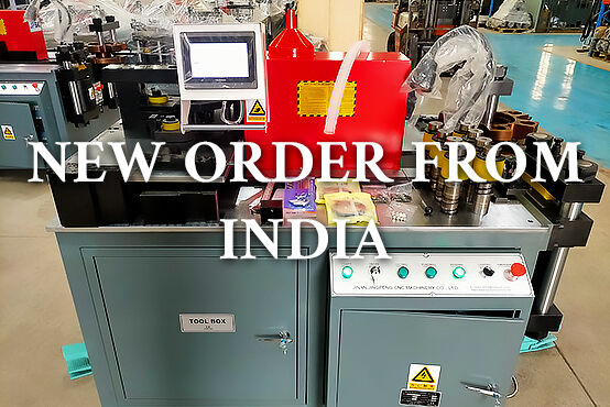 JPSK busbar processing machine ship to India