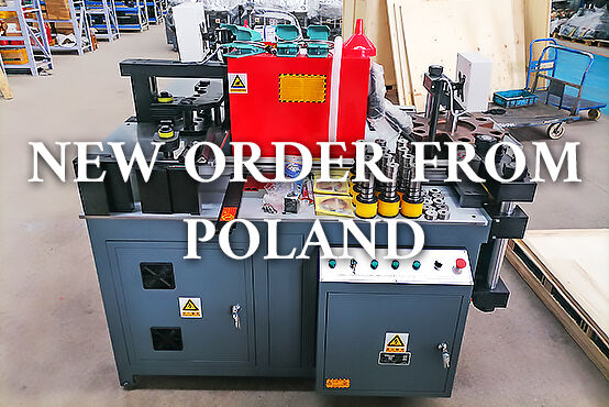 JPSK busbar machine new order from Poland