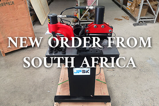 JPSK busbar machine new order from South Africa