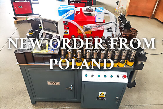 New busbar machine from Poland