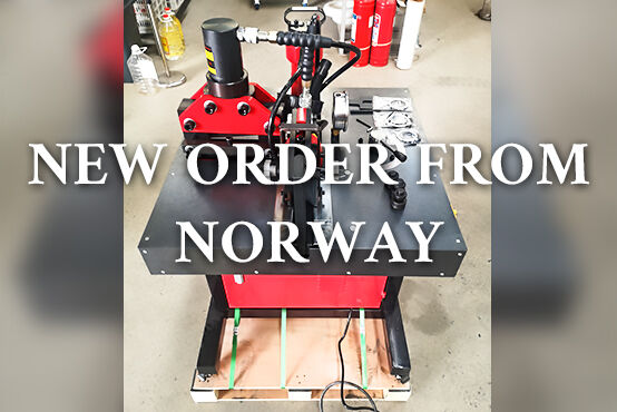 JPSK busbar machine ship to Norway