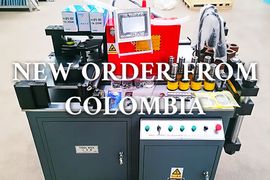 JPSK busbar machine ship to Colombia