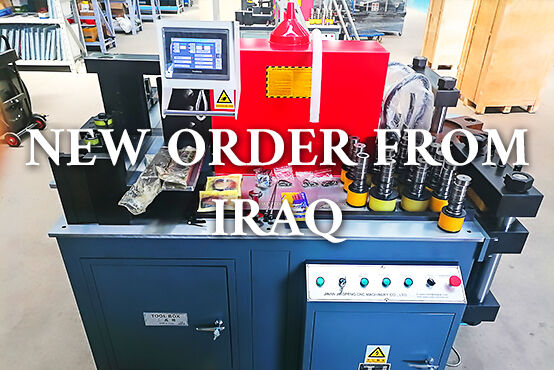 New JPSK busbar machine ship to Iraq