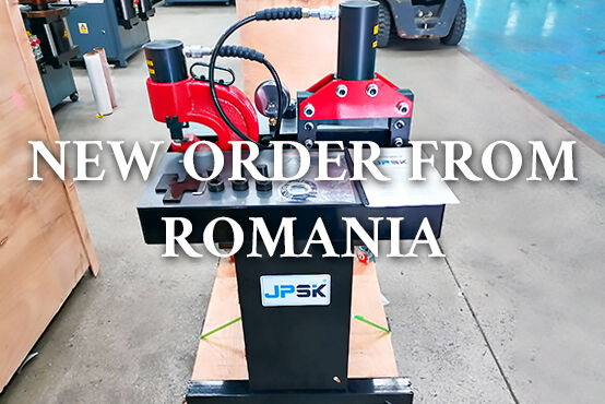 JPSK busbar machine ship to Romania