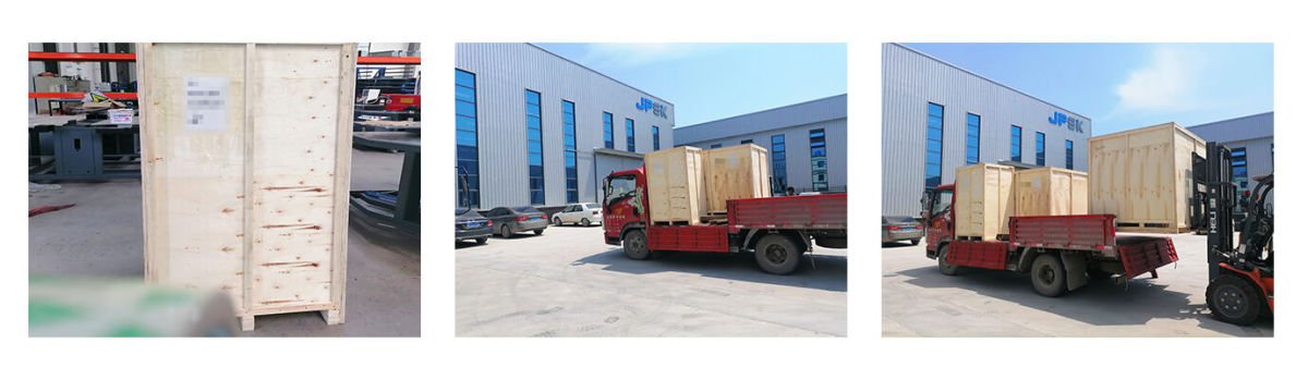 22.04.22伊拉克发货图.jpg Metal cutting and punching machine ship to Iraq