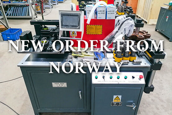 JPSK busbar machine ship to Norway