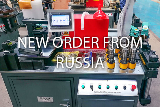 New JPSK busbar machine order from Russia