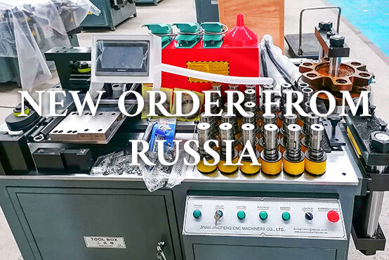 JPSK busbar machine ship to Russia